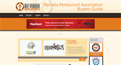 Desktop Screenshot of nvrestaurantbuyersguide.com